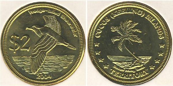2 Dollar 科科斯（基林）群島  