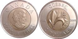 2 Dollar 加拿大 镍 伊丽莎白二世 (1926-2022)
