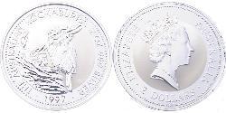 2 Dollaro Australia (1939 - ) Argento Elisabetta II (1926-2022)