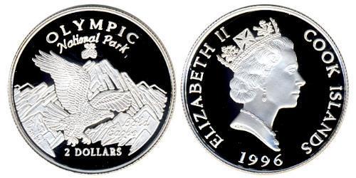 2 Dollaro Isole Cook Argento 
