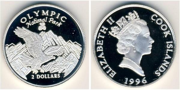 2 Dollaro Isole Cook Argento 