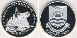 2 Dollaro Kiribati Argento 