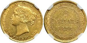 2 Dollaro Canada Oro Vittoria (1819 - 1901)