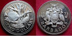 2 Dollaro Barbados  