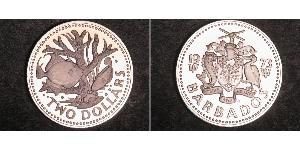 2 Dollaro Barbados  