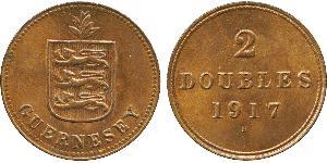 2 Double Гернси Бронза 