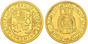 2 Ducat Czechoslovakia (1918-1992) Gold 