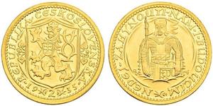 2 Ducat Czechoslovakia (1918-1992) Gold 