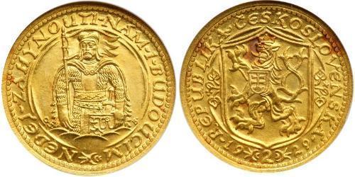 2 Ducat Czechoslovakia (1918-1992) Gold 