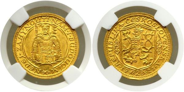 2 Ducat Czechoslovakia (1918-1992) Gold 