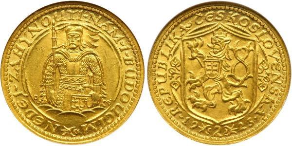 2 Ducat Czechoslovakia (1918-1992) Gold 