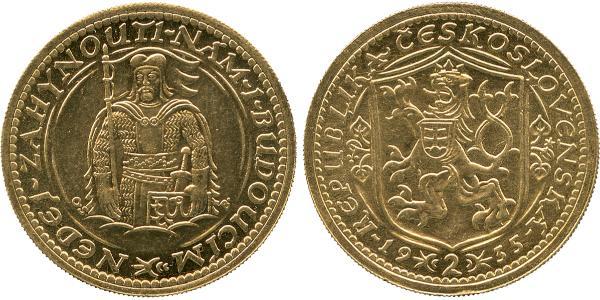 2 Ducat Czechoslovakia (1918-1992) Gold 