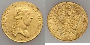 2 Ducat Heiliges Römisches Reich (962-1806) Gold Joseph II, Holy Roman Emperor  (1741 - 1790)