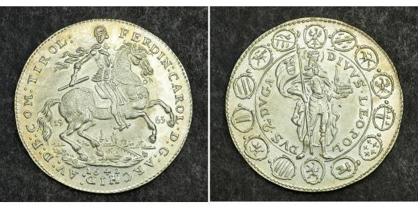 2 Ducat Holy Roman Empire (962-1806) Gold Ferdinand Charles, Archduke of Austria