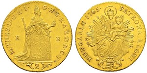 2 Ducat Kingdom of Hungary (1000-1918) Gold Maria Theresa of Austria (1717 - 1780)