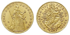 2 Ducat Kingdom of Hungary (1000-1918) Gold Maria Theresa of Austria (1717 - 1780)