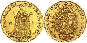 2 Ducat Kingdom of Hungary (1000-1918) Gold Maria Theresa of Austria (1717 - 1780)