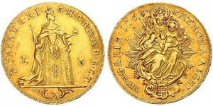 2 Ducat Königreich Ungarn (1000-1918) Gold Maria Theresa of Austria (1717 - 1780)