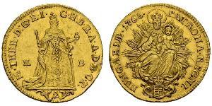 2 Ducat Königreich Ungarn (1000-1918) Gold Maria Theresa of Austria (1717 - 1780)