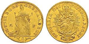 2 Ducat Königreich Ungarn (1000-1918) Gold Maria Theresa of Austria (1717 - 1780)