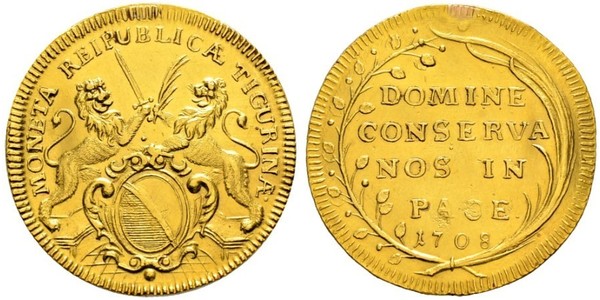 2 Ducat Schweiz Gold 