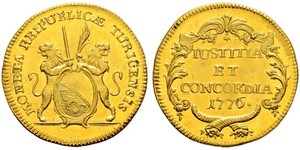 2 Ducat Switzerland Gold 