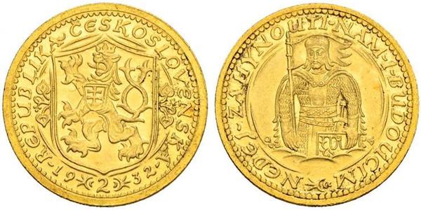 2 Ducat Tschechoslowakei  (1918-1992) Gold 