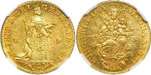 2 Ducat Royaume de Hongrie (1000-1918) Or Maria Theresa of Austria (1717 - 1780)