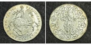 2 Ducat Saint-Empire romain germanique (962-1806) Or Ferdinand-Charles d