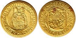 2 Ducat Tchécoslovaquie  (1918-1992) Or 