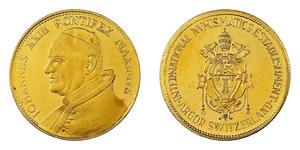 2 Ducat Vatican Or Pope John XIII