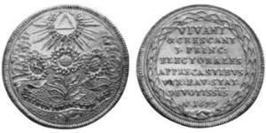 2 Ducat Électorat de Bavière (1623 - 1806) Or Ferdinand Marie de Bavière(1636 – 1679)