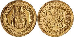 2 Ducat Cecoslovacchia  (1918-1992) Oro 