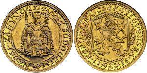 2 Ducat Cecoslovacchia  (1918-1992) Oro 