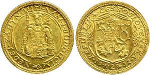 2 Ducat Cecoslovacchia  (1918-1992) Oro 