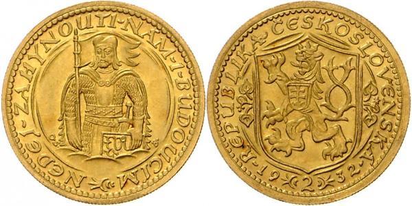 2 Ducat Cecoslovacchia  (1918-1992) Oro 