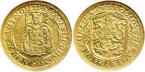 2 Ducat Checoslovaquia  (1918-1992) Oro 