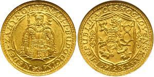 2 Ducat Checoslovaquia  (1918-1992) Oro 