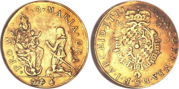 2 Ducat Elettorato di Baviera (1623 - 1806) Oro 