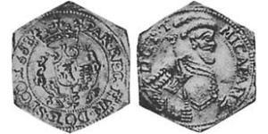 2 Ducat Principality of Transylvania (1571-1711) Oro 