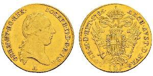 2 Ducat Sacro Romano Impero (962-1806) Oro Joseph II, Holy Roman Emperor  (1741 - 1790)