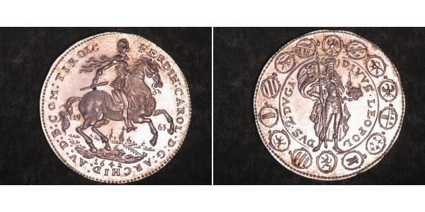 2 Ducat Sacro Romano Impero (962-1806) Oro Ferdinando Carlo d