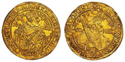 2 Ducat Stati federali della Germania / Principato Elettorale di Sassonia (1356 - 1806) Oro 