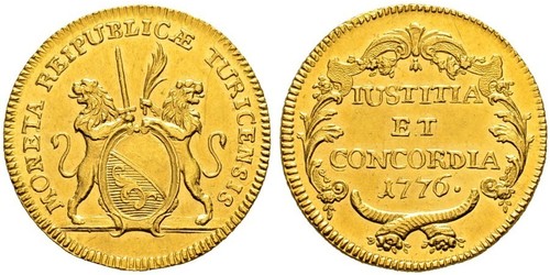 2 Ducat Suiza Oro 