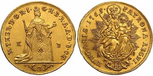 2 Ducat 匈牙利王国 金 玛丽亚·特蕾西亚 (1717 - 1780)