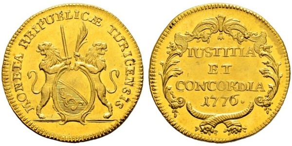 2 Ducat 瑞士 金 