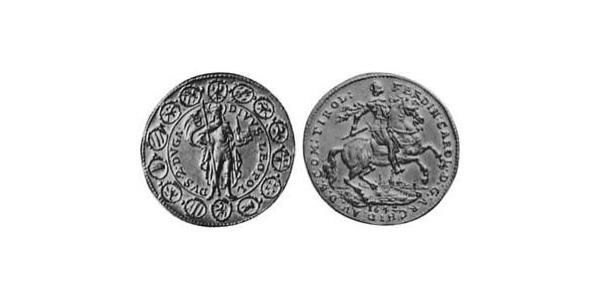 2 Ducat 神圣罗马帝国 (962 - 1806) 金 Ferdinand Charles, Archduke of Austria