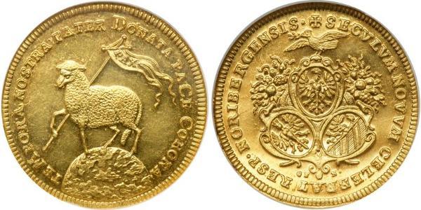 2 Ducat 联邦州 (德国) 金 