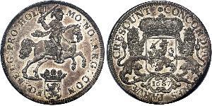 2 Ducaton Provinces-Unies (1581 - 1795) Argent 