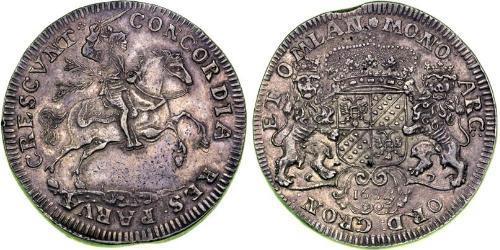 2 Ducaton Provincias Unidas de los Países Bajos (1581 - 1795) Plata 